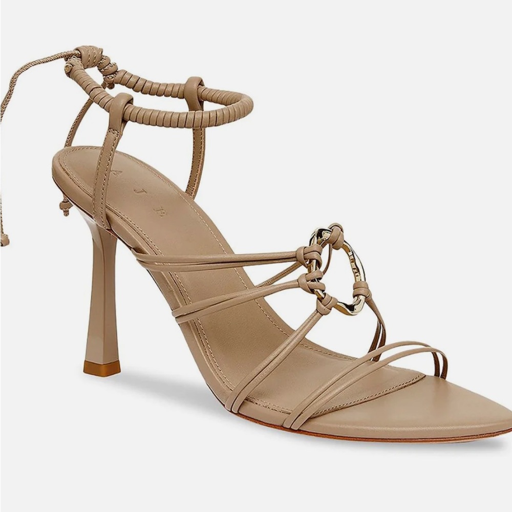 AJE MIRAGE WOMENS DRESSY OPEN TOE STRAPPY SANDALS